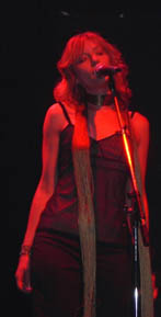 Renee onstage at the CASBYs.  Photo by Lanny Pizzingrilli